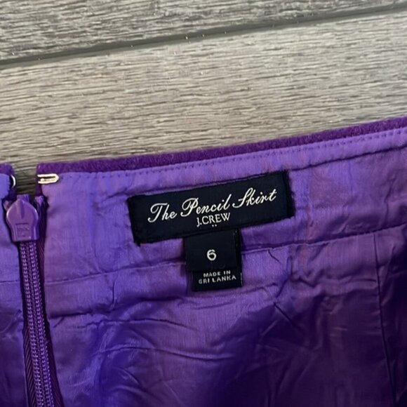 JCrew no2 pencil Skirt size 6 - Picture 3 of 5